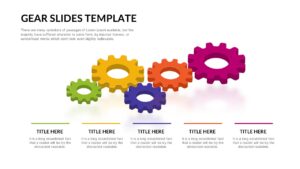 Gear Slide Template For PowerPoint