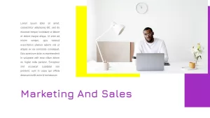 Purple And Yellow Business Presentation10