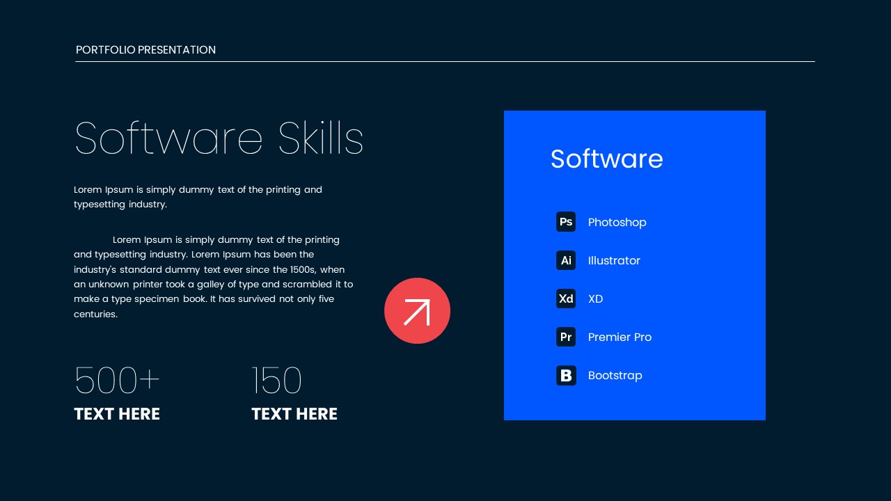 skills profile slide