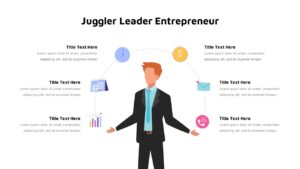 Juggler Leader Entrepreneur Template