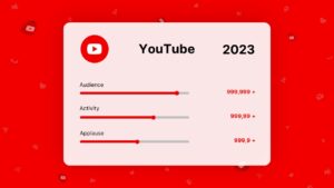 YouTube Statistics PowerPoint Template