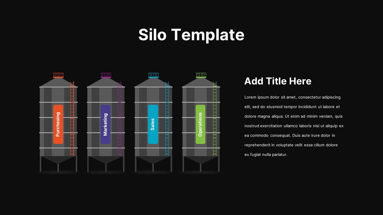 Business Silo Ppt slide