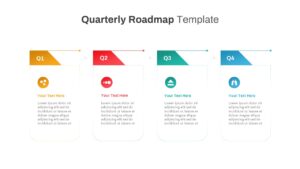 quarterly timeline powerpoint template