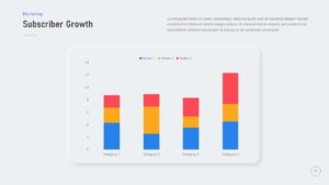 Subscriber Growth PowerPoint Template
