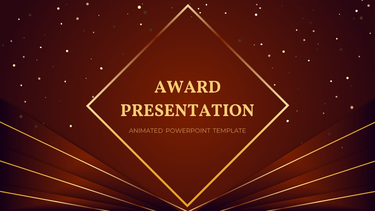 Awards Ceremony PPT Template