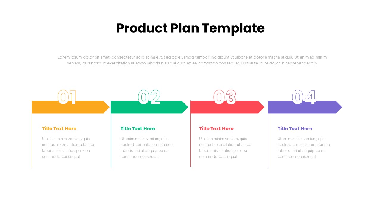Product Plan PowerPoint Template