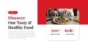 Red White Food PowerPoint Template3