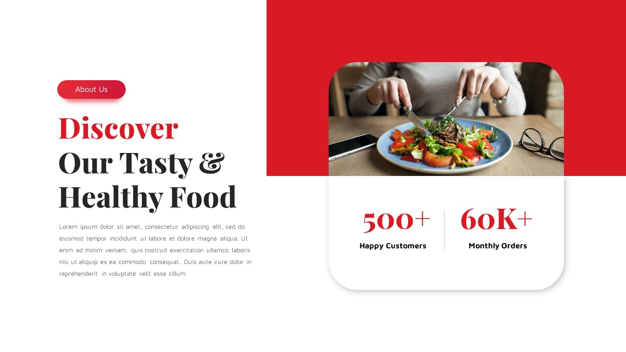 Red White Food PowerPoint Template3