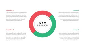 Project Kickoff Meeting Deck Q & A Slide Template