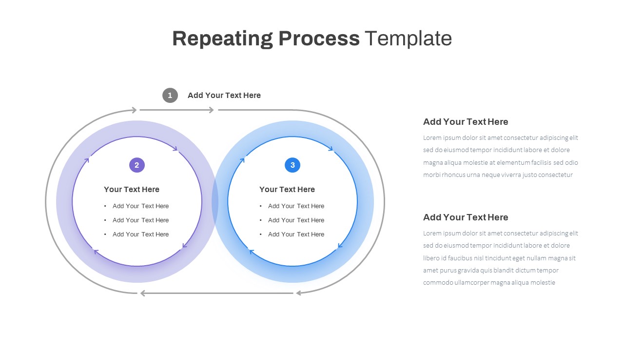 Reccuring Process PowerPoint Template