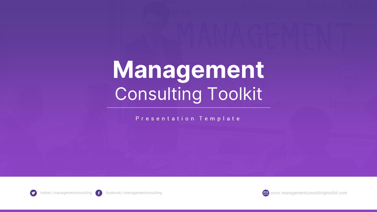 Management Consulting Toolkit PowerPoint Template