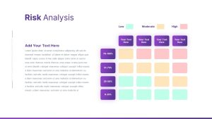 Management Consulting Toolkit PowerPoint Template risk analysis