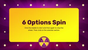 Spin the Wheel PowerPoint Template