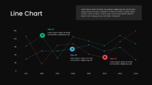 Line Chart PPT Template