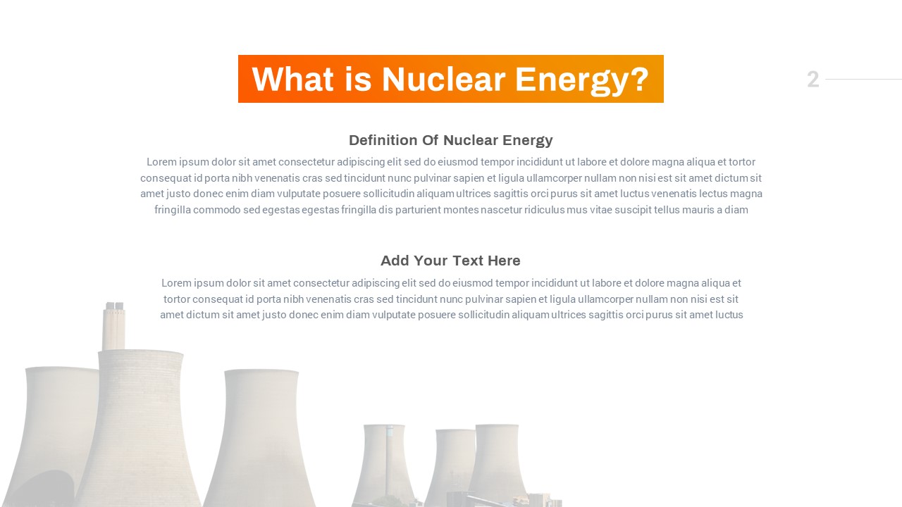 Nuclear Energy PowerPoint Deck Template 01