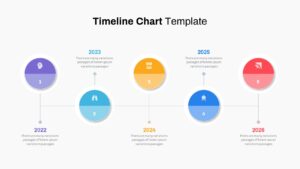 Timeline Chart PowerPoint Template