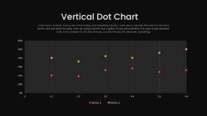 Vertical Dot Chart PPT Template