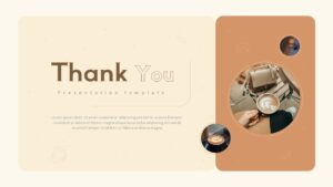 vintage themed thankyou slide