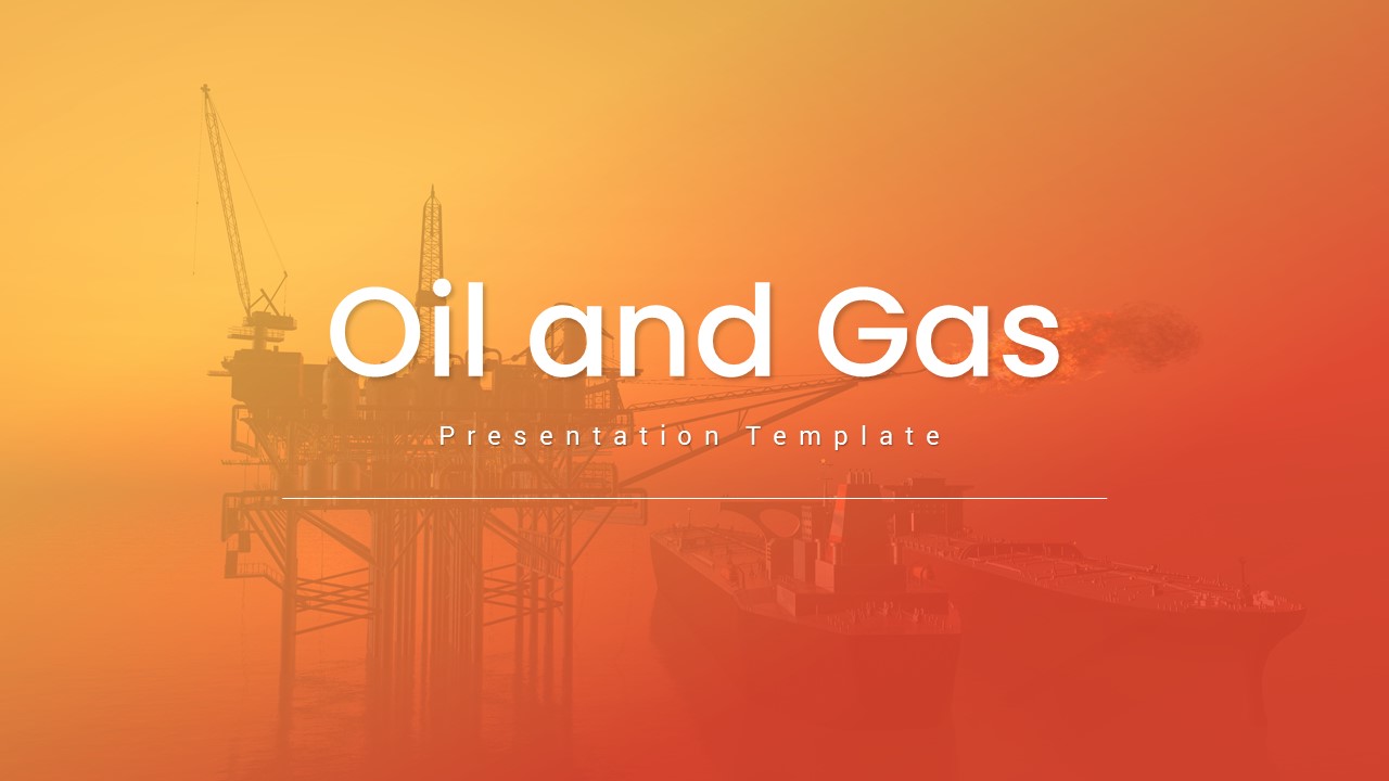 Oil And Gas PowerPoint Template