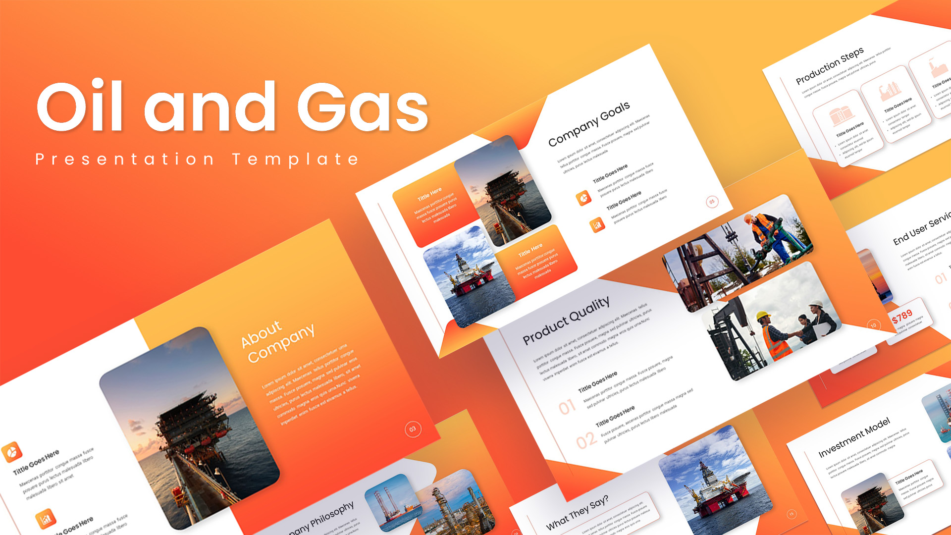 Oil And Gas PowerPoint Templates