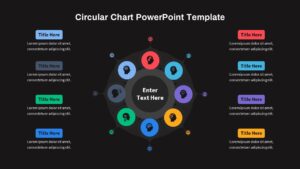 Circular Chart PowerPoint slide Template