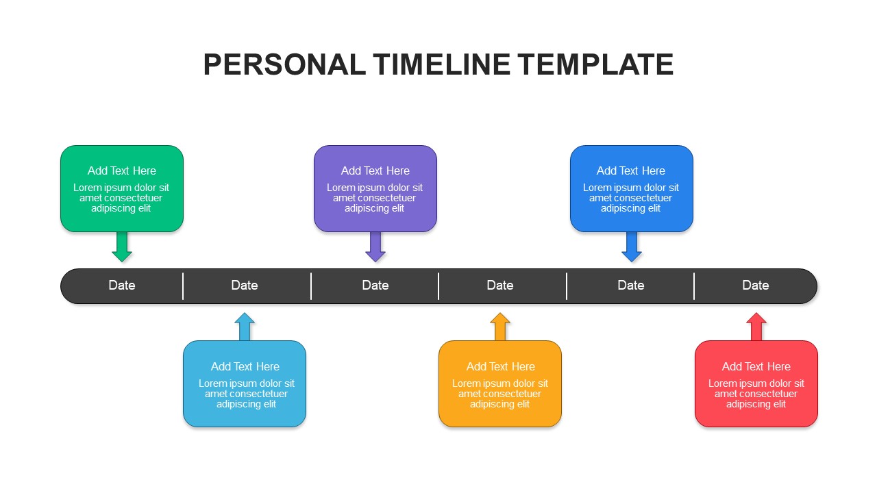 Personal Timeline Template