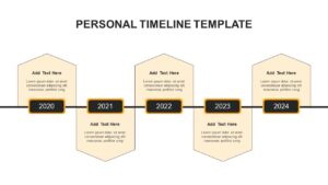 Personal Timeline ppt slides