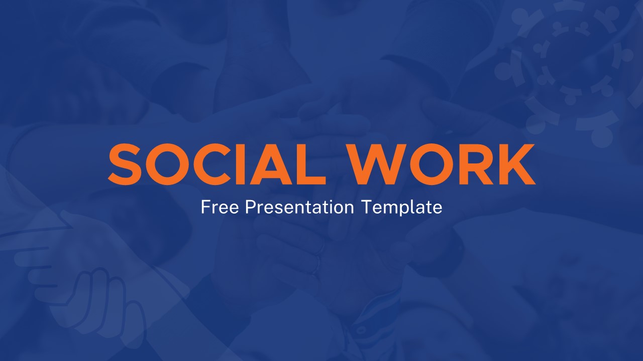 Social Work PowerPoint Template Free