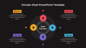 editable Circular Chart PowerPoint Template