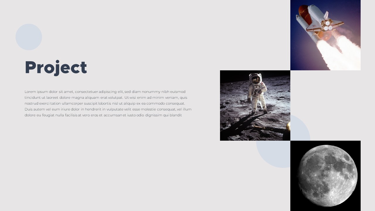 Free Space project Minimal Deck Template