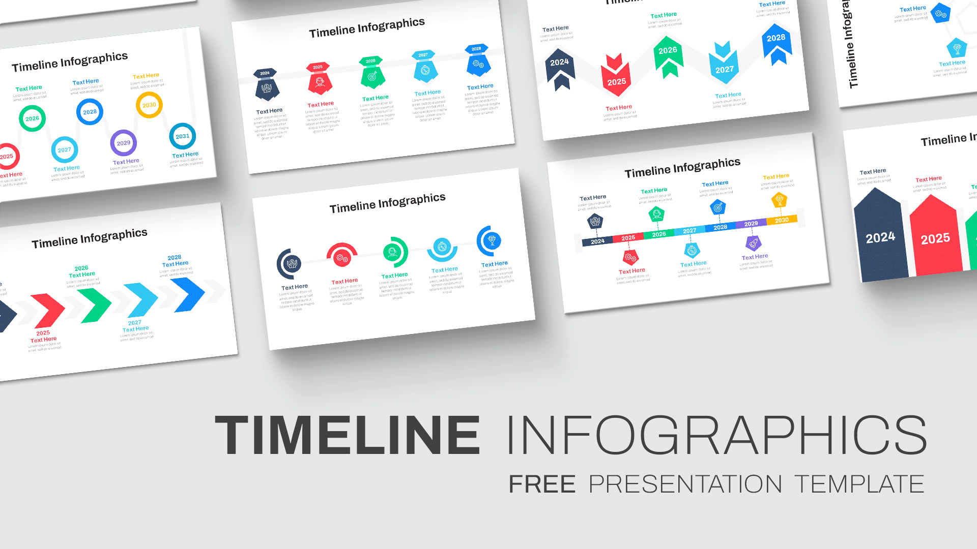 Free-Timeline-Infographics-Deck