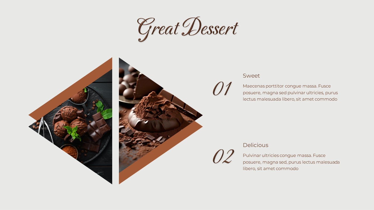 chocolate design template