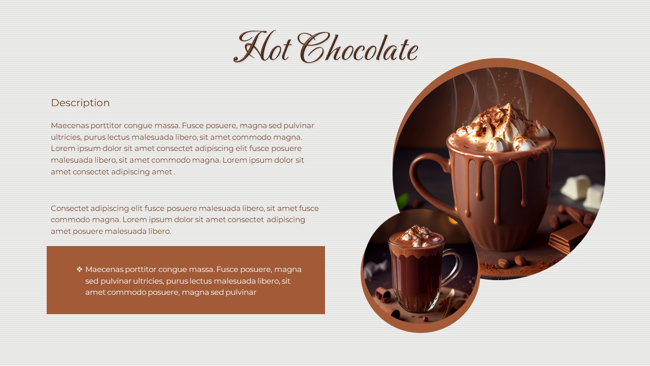 chocolate ppt slide