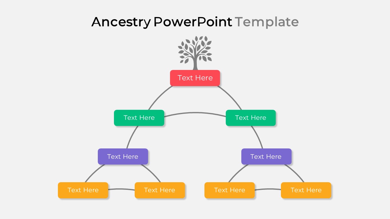 Ancestry PPT Template White