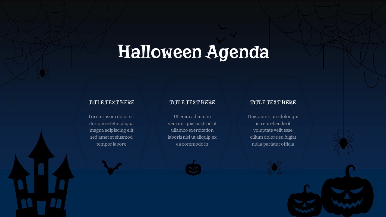 Free-Halloween-Agenda-PowerPoint Template