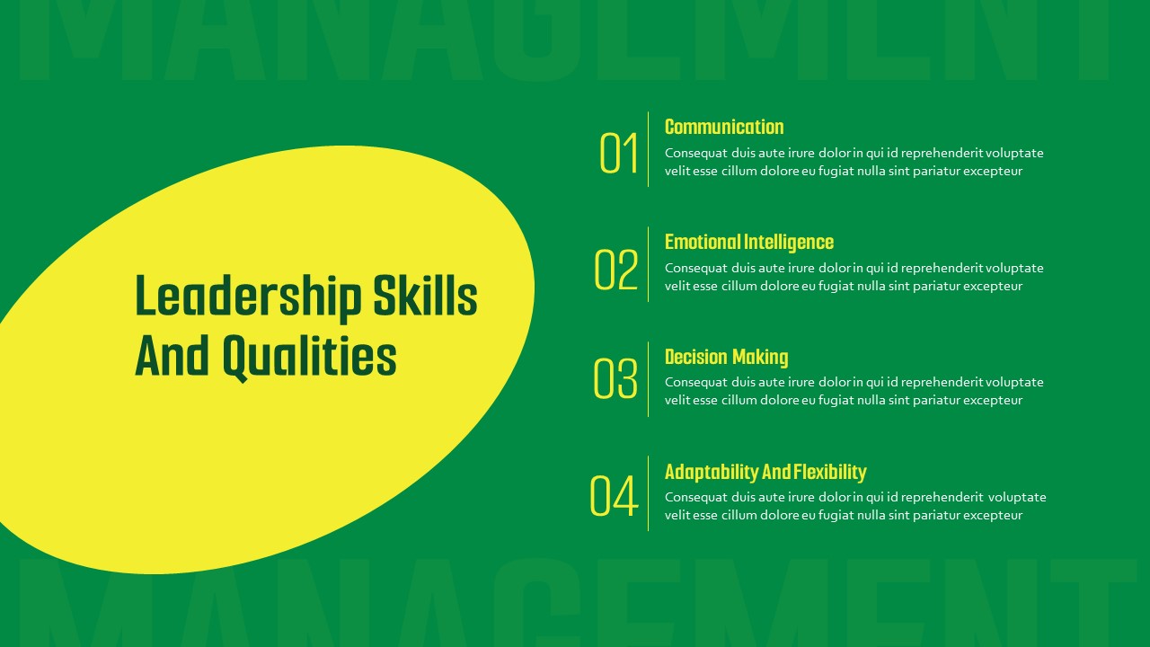 Free Management Deck Template5