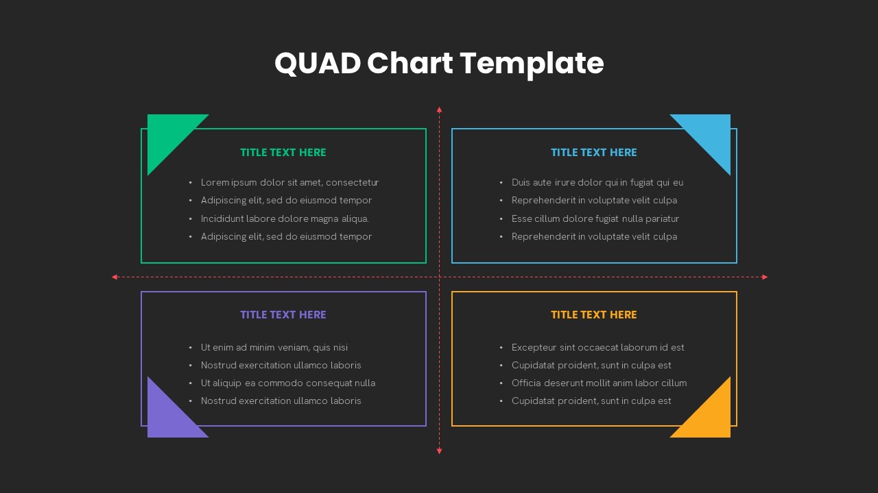 4-QUAD-Chart-PPT-Templates-Variations