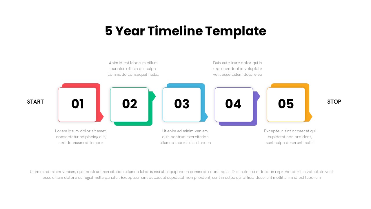 5-Year-Timeline-Template-Square