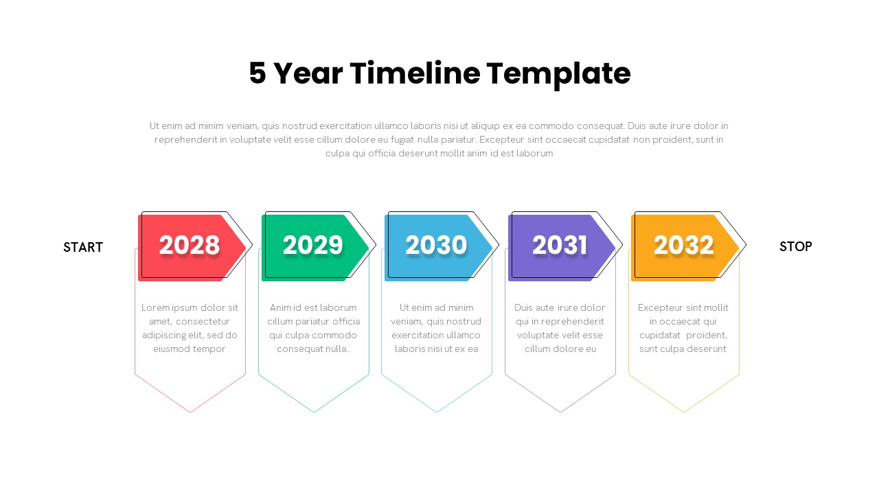 5-Year-Timeline-Template