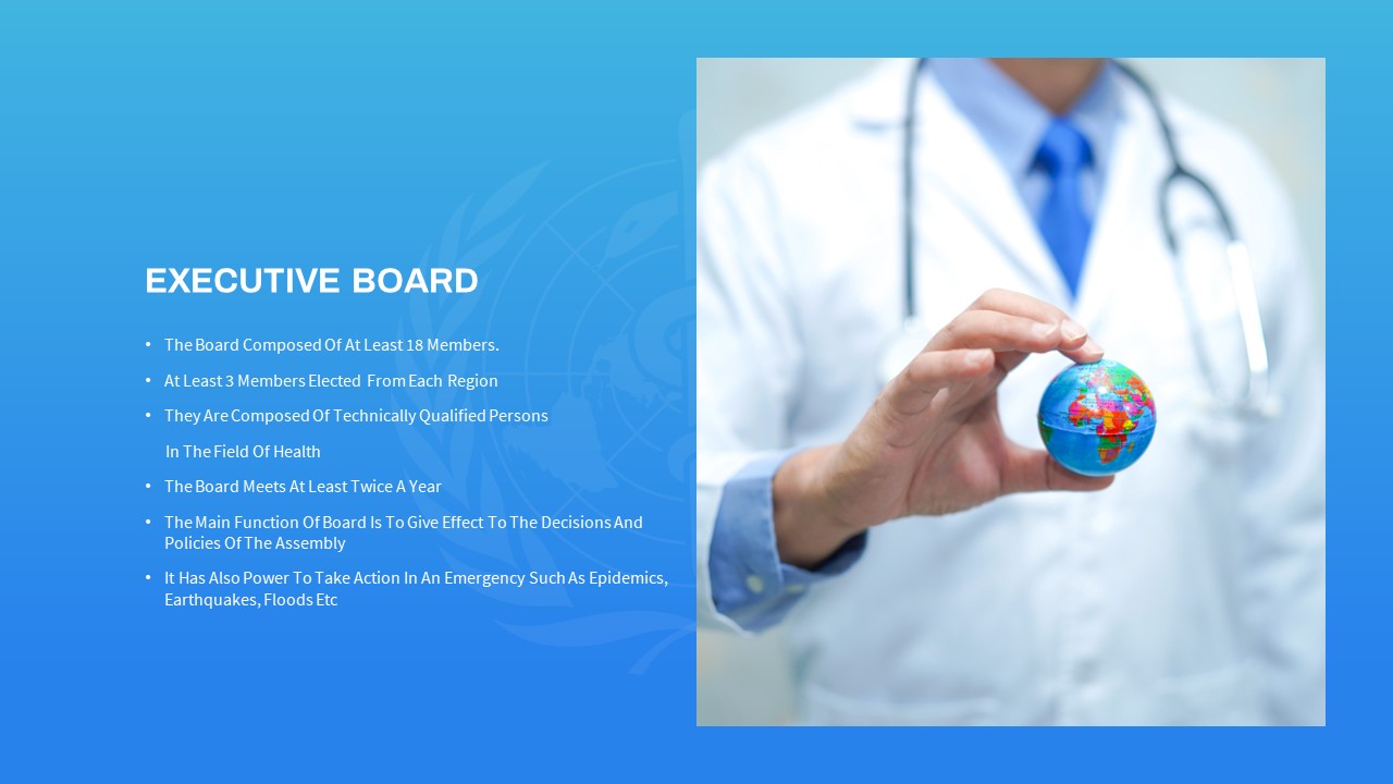 Free-World-Health-Organization-PowerPoint-Template-Board