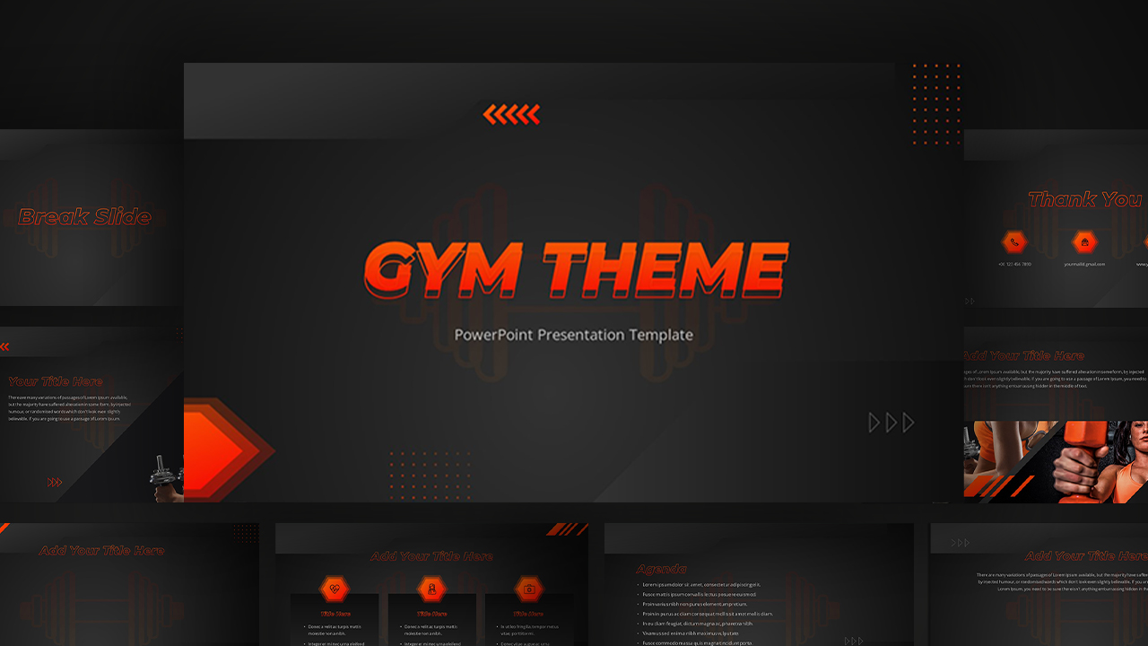 Gym-PowerPoint-Theme