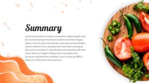 Food-PowerPoint-Theme-Summary