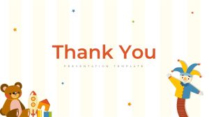 Kindergarten-PowerPoint-Theme-Thankyou