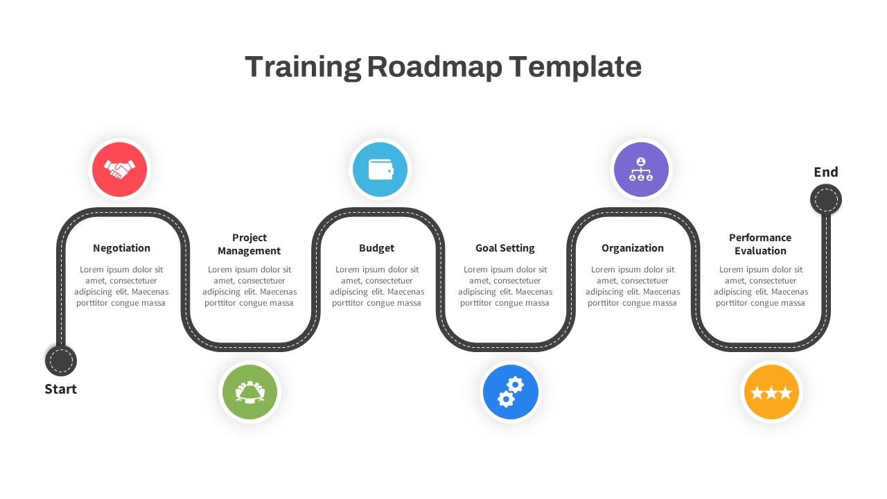 Training-Roadmap-PowerPoint-Template