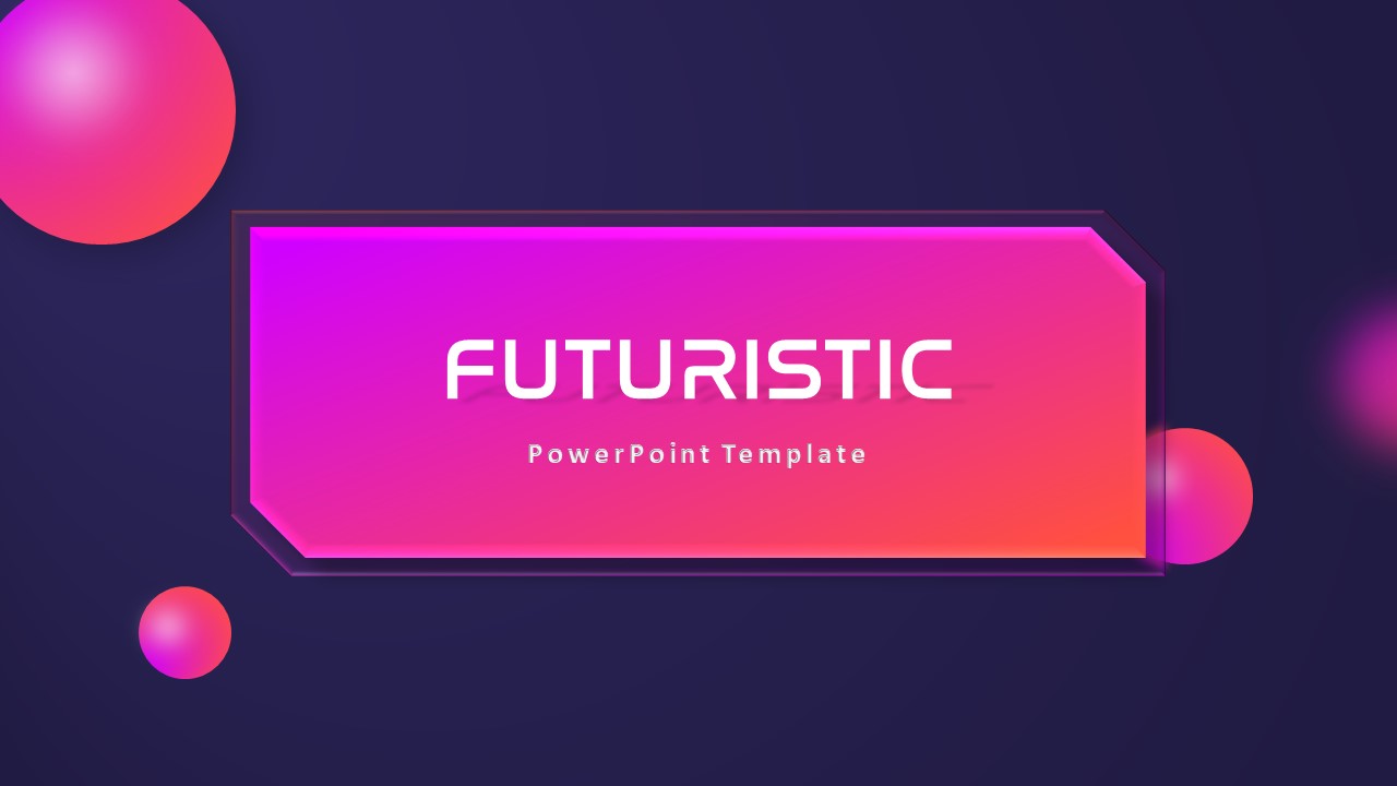 Free Animated Futuristic PowerPoint Template