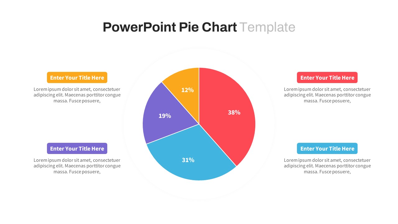 Pie Chart PPT Template