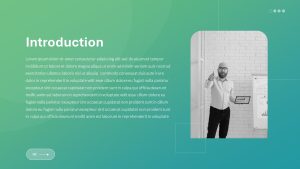 Business Coach PowerPoint Theme introduction