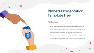 Diabetes powerpoint Template Free