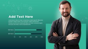 Fintech PowerPoint Theme text