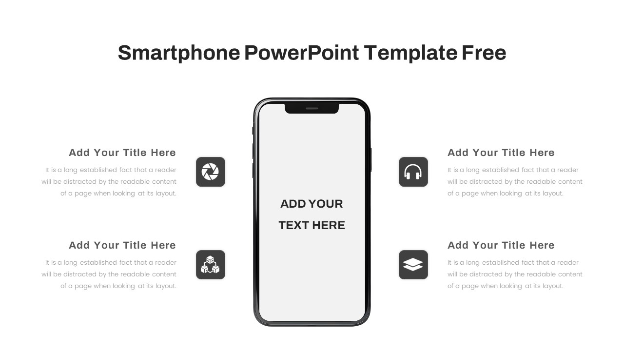 Free Smartphone PowerPoint Template